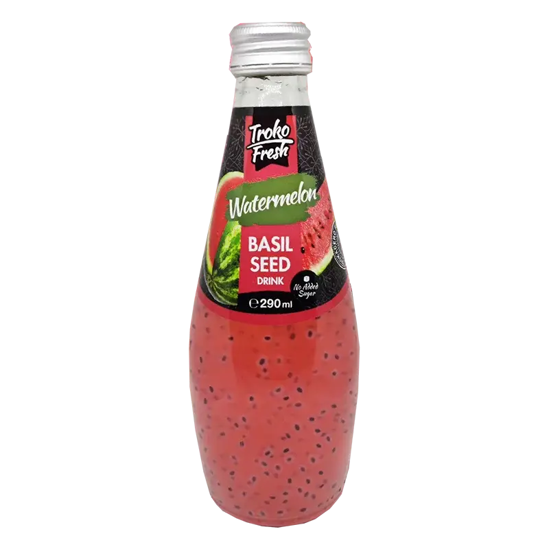 TROKOFRESH BASIL SEED DRINK – WATERMELON 290 ml